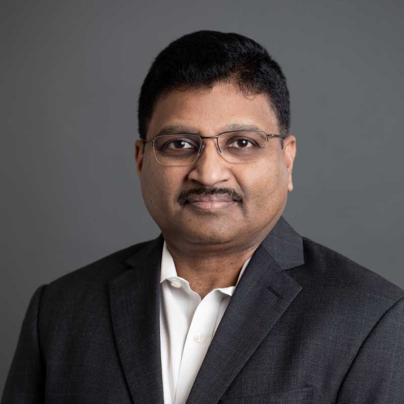 Headshot of Sairam Valluri, the Vice President of Engineering at HYCO1